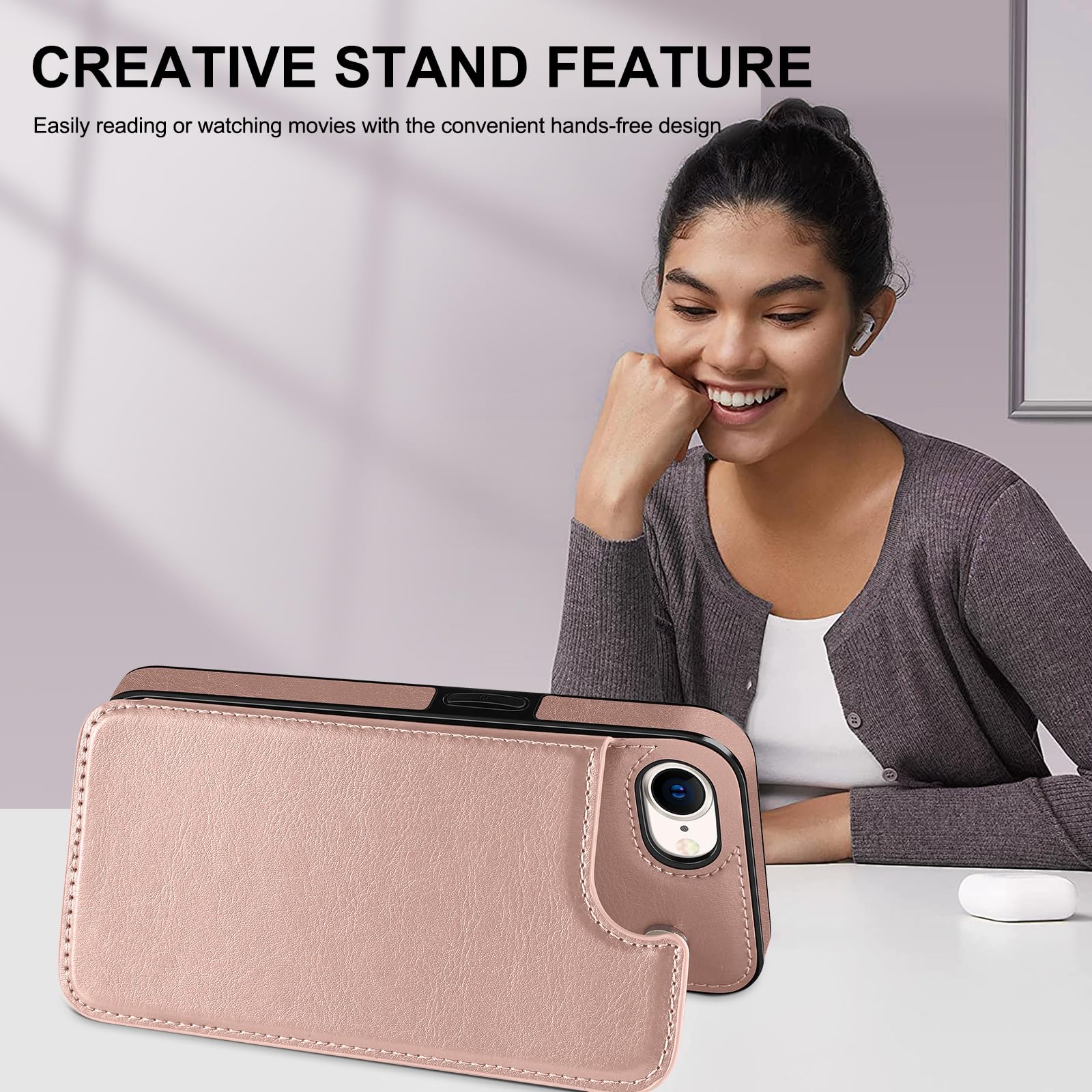 Amazon.com: Bizzib for iPhone 17e Wallet Case with Card Holder